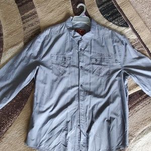 Mens button down casual shirt